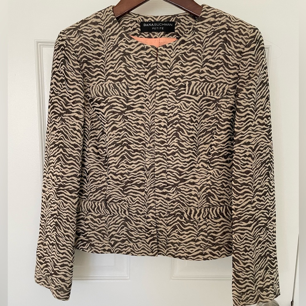 NWOT Dana Buchman pantsuit set with linen pants
